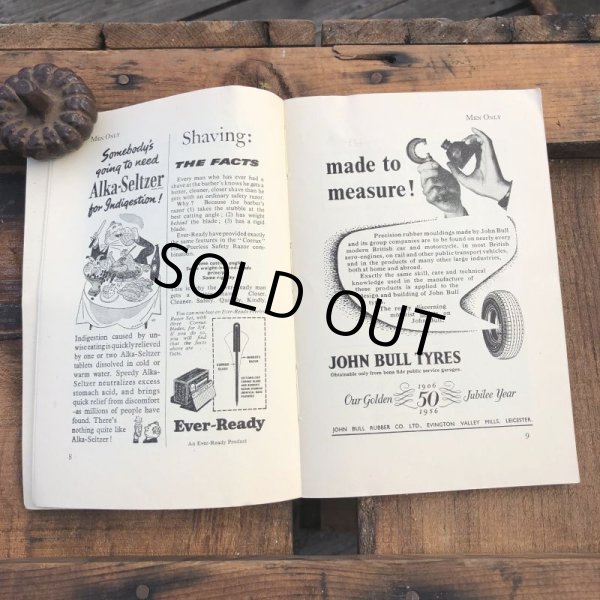 画像5: 50s Vintage MEN ONLY Coimc Book Pinup Girl Advertising (M339) (5)