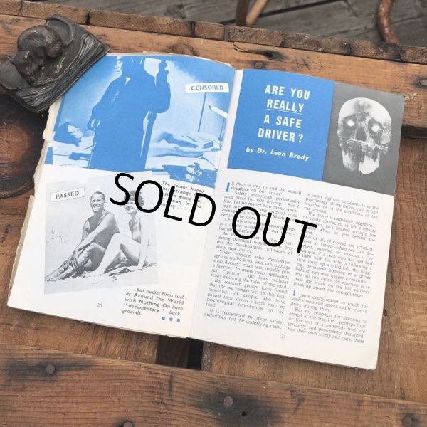 画像3: 60s Vintage MEN ONLY Coimc Book Pinup Girl Advertising (M329) (3)