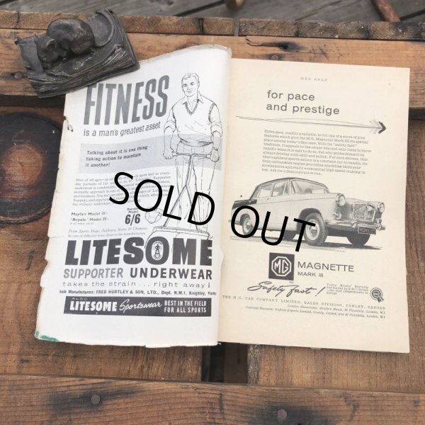 画像2: 60s Vintage MEN ONLY Coimc Book Pinup Girl Advertising (M328) (2)