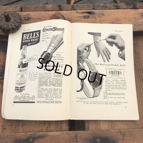 画像3: 50s Vintage MEN ONLY Coimc Book Pinup Girl Advertising (M341) (3)