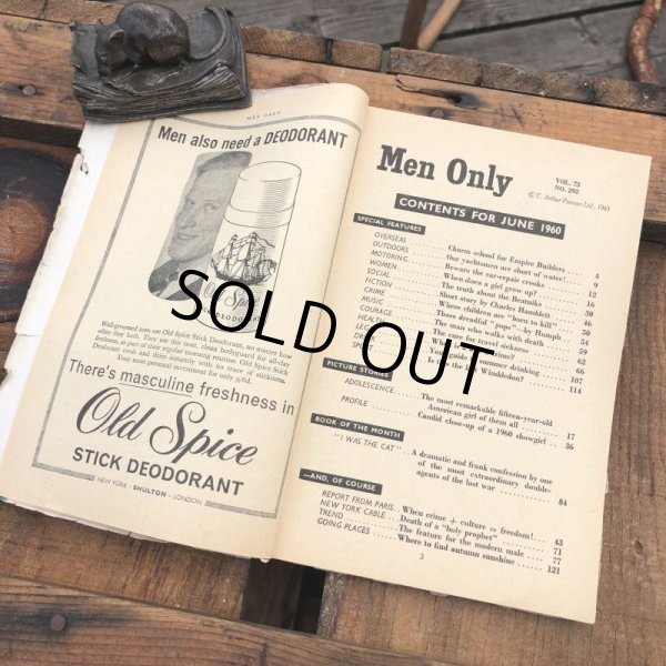 画像3: 60s Vintage MEN ONLY Coimc Book Pinup Girl Advertising (M328) (3)