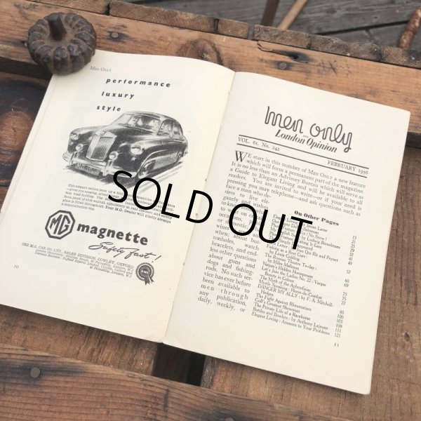 画像4: 50s Vintage MEN ONLY Coimc Book Pinup Girl Advertising (M341) (4)