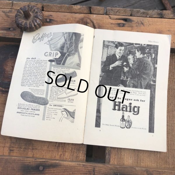 画像2: 50s Vintage MEN ONLY Coimc Book Pinup Girl Advertising (M339) (2)