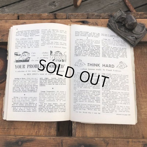 画像8: 60s Vintage MEN ONLY Coimc Book Pinup Girl Advertising (M329) (8)