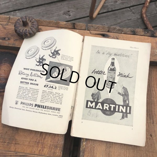 画像2: 50s Vintage MEN ONLY Coimc Book Pinup Girl Advertising (M337) (2)