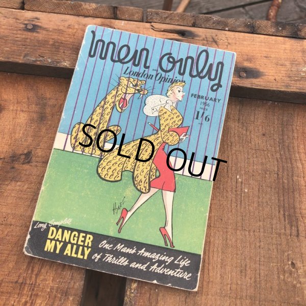 画像1: 50s Vintage MEN ONLY Coimc Book Pinup Girl Advertising (M341) (1)