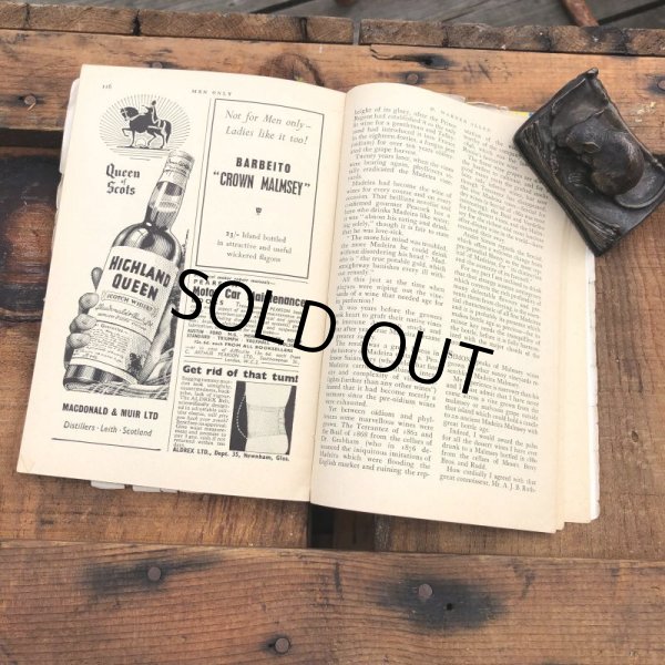 画像7: 50s Vintage MEN ONLY Coimc Book Pinup Girl Advertising (M326) (7)