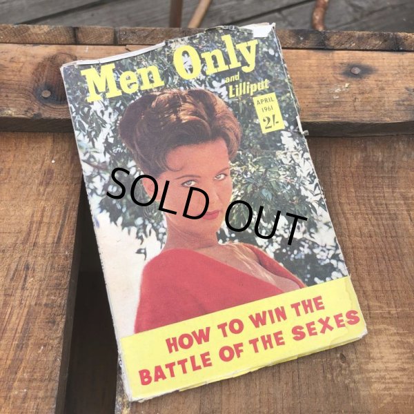 画像1: 60s Vintage MEN ONLY Coimc Book Pinup Girl Advertising (M334) (1)