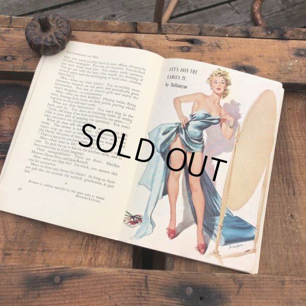 画像6: 50s Vintage MEN ONLY Coimc Book Pinup Girl Advertising (M340) (6)