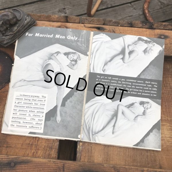 画像4: 60s Vintage MEN ONLY Coimc Book Pinup Girl Advertising (M334) (4)