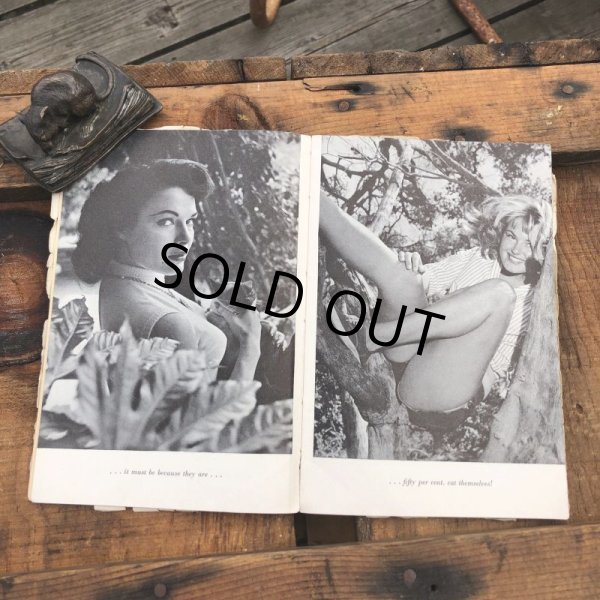 画像3: 50s Vintage MEN ONLY Coimc Book Pinup Girl Advertising (M326) (3)