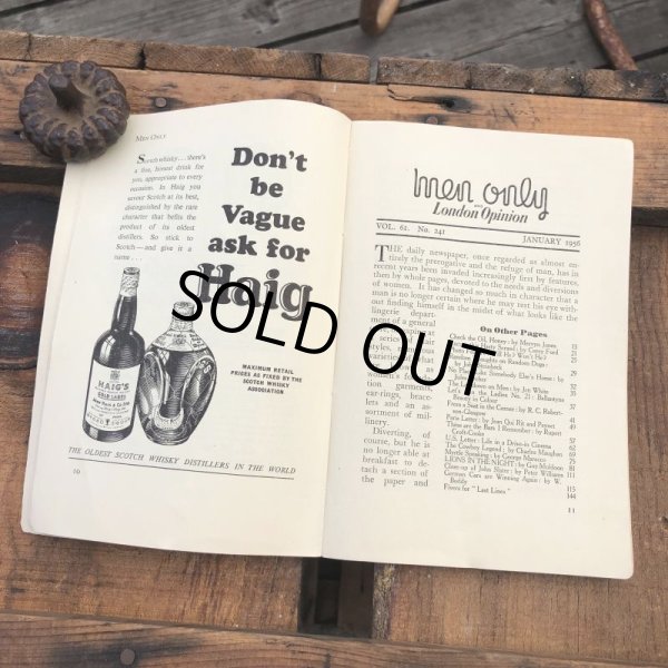 画像4: 50s Vintage MEN ONLY Coimc Book Pinup Girl Advertising (M340) (4)