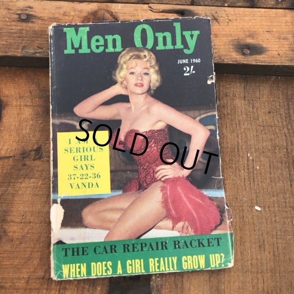 画像1: 60s Vintage MEN ONLY Coimc Book Pinup Girl Advertising (M328) (1)