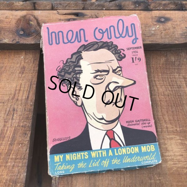 画像1: 50s Vintage MEN ONLY Coimc Book Pinup Girl Advertising (M324) (1)