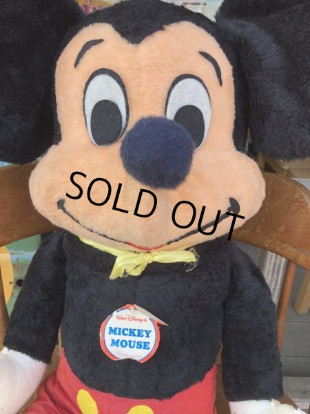 画像12: Vintage Disney Mickey Mouse Plush Doll 100cm (M343) (12)