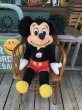 画像2: Vintage Disney Mickey Mouse Plush Doll 100cm (M343) (2)