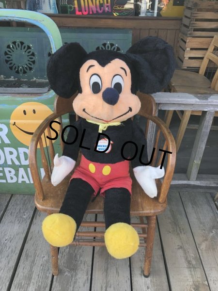 画像2: Vintage Disney Mickey Mouse Plush Doll 100cm (M343) (2)