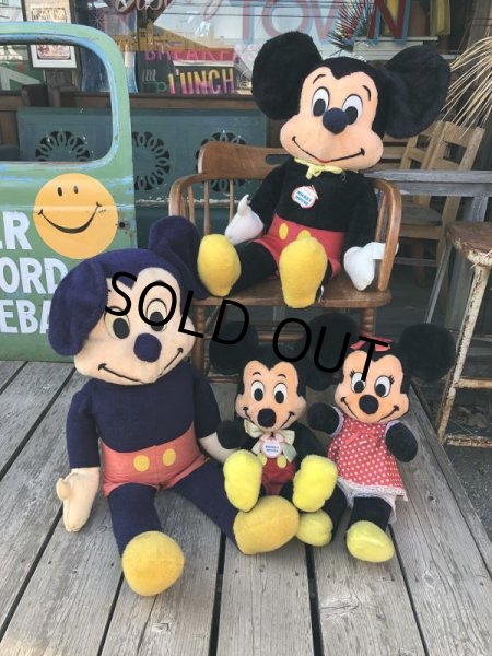 画像15: Vintage Disney Mickey Mouse Plush Doll 100cm (M343) (15)