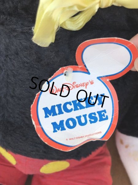 画像5: Vintage Disney Mickey Mouse Plush Doll 100cm (M343) (5)
