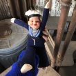 画像12: Vintage Sailor Composition Doll 31cm (M346)  (12)