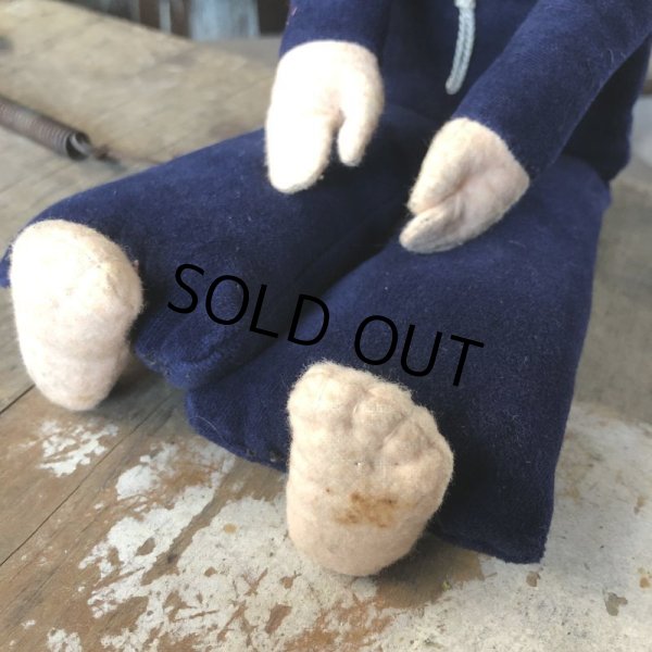画像11: Vintage Sailor Composition Doll 31cm (M346)  (11)