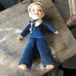 画像13: Vintage Sailor Composition Doll 31cm (M347)  (13)