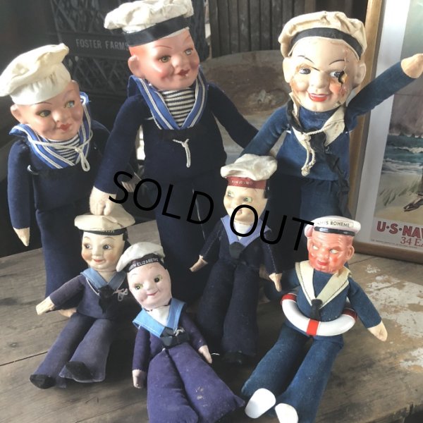 画像13: Vintage Sailor Doll QUEEN ELIZABETH 2 (M349)  (13)