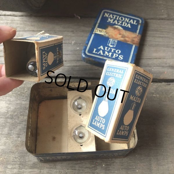 画像2: Vintage Mazda Auto Lamp General Electric GE Tin (M356)  (2)