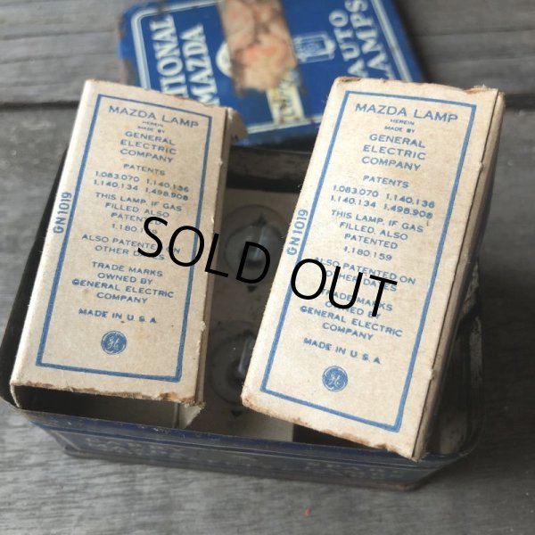 画像4: Vintage Mazda Auto Lamp General Electric GE Tin (M356)  (4)