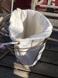 画像10: Vintage Laundry Wire Hamper Canvas Duffel Bag (M366)  (10)