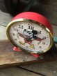 画像3: 70s Vintage Bradley Disney Mickey Mouse Animated Action Alarm Clock (M368) (3)