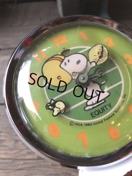 画像7: 80s Vintage Equity Snoopy Alarm Clock (M370) (7)