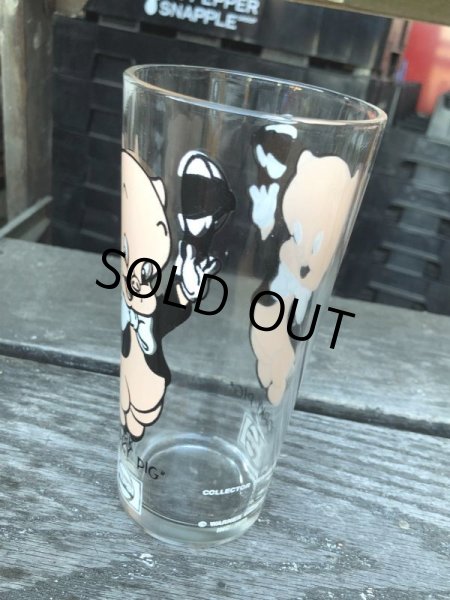 画像5: 70s Vintage Pepsi Glass Porky Pig (M372) (5)