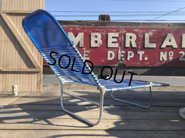 画像9: Vintage Folding Lawn Chair Long (M375) (9)