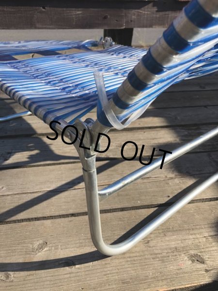 画像5: Vintage Folding Lawn Chair Long (M375) (5)