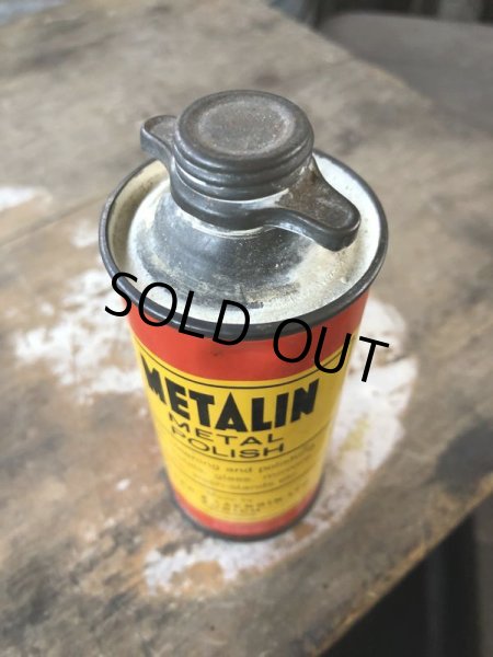 画像3: Vintage Metalin METAL POLISH Can (M373) (3)