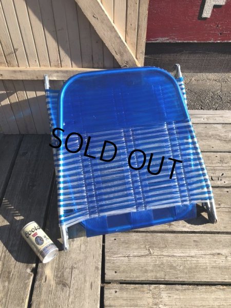 画像23: Vintage Folding Lawn Chair Long (M374) (23)