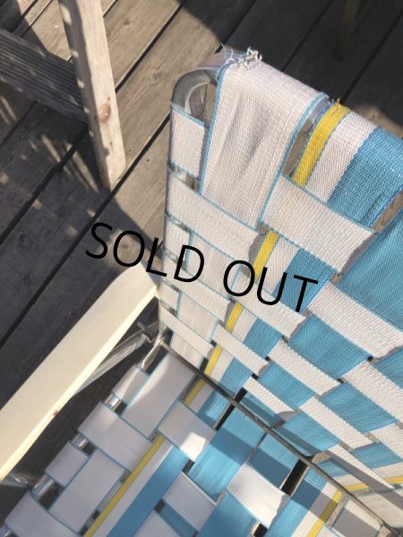 画像11: 60s Vintage Folding Lawn Chair A (B831) (11)