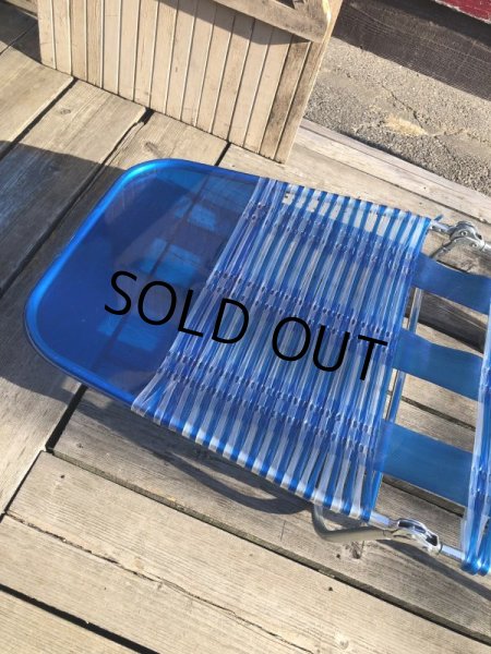 画像11: Vintage Folding Lawn Chair Long (M374) (11)