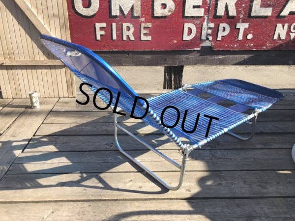 画像8: Vintage Folding Lawn Chair Long (M375) (8)