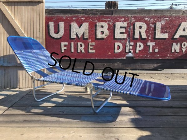 画像3: Vintage Folding Lawn Chair Long (M374) (3)
