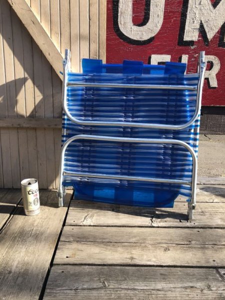 画像20: Vintage Folding Lawn Chair Long (M375) (20)