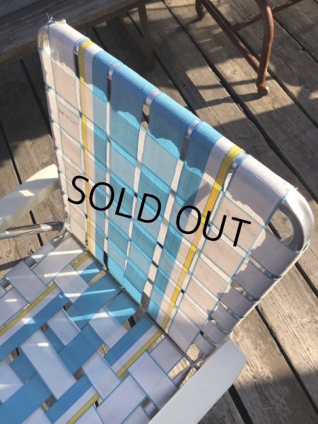 画像14: 60s Vintage Folding Lawn Chair A (B831) (14)