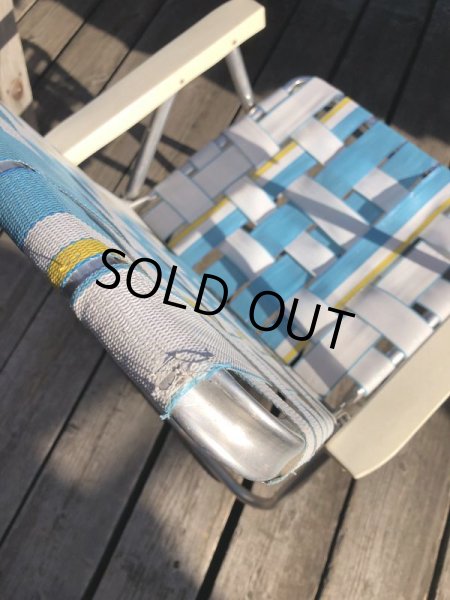 画像12: 60s Vintage Folding Lawn Chair A (B831) (12)