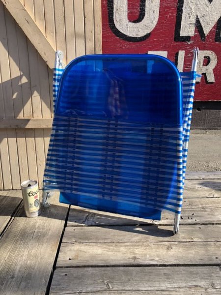 画像19: Vintage Folding Lawn Chair Long (M375) (19)