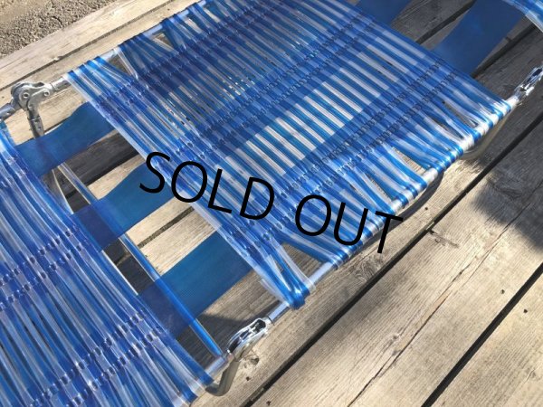 画像8: Vintage Folding Lawn Chair Long (M374) (8)