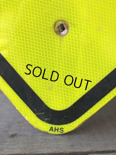 画像4: Vintage Road Street Sign Crosswalk (M372) (4)