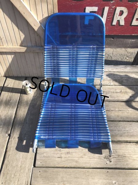 画像18: Vintage Folding Lawn Chair Long (M375) (18)