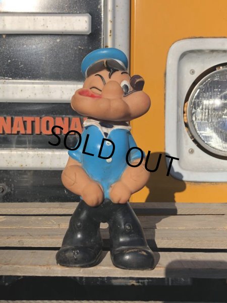 画像2: 70s Vintage Popeye Vinyl Doll (M379) (2)