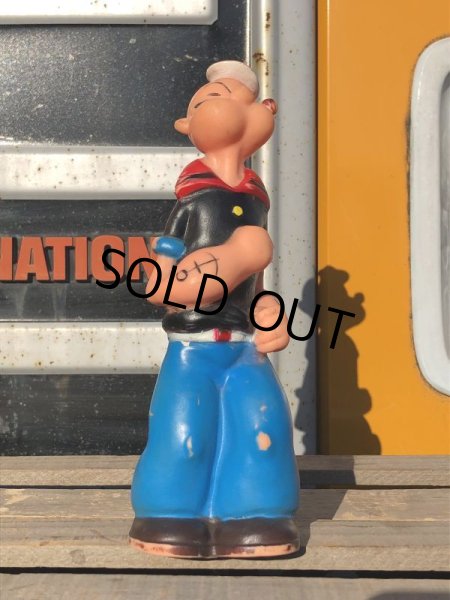 画像2: 70s Vintage Popeye Vinyl Doll (M378) (2)